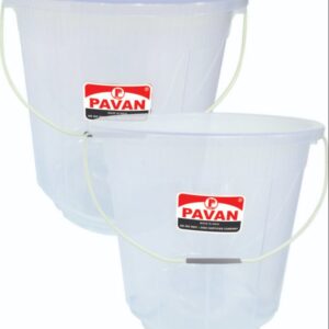 Pavan Plastic Bucket Transparent