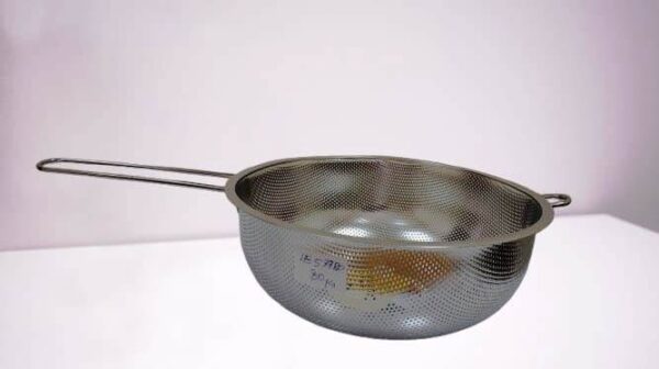 SS Perforated Strainer W/SS Handle