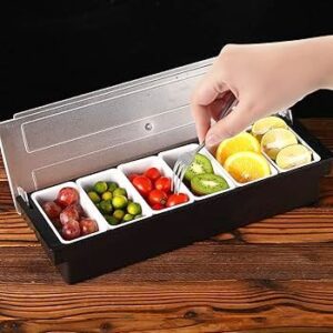 6 Compartment Condiment Box