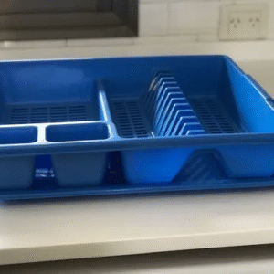 Plastic Dish Rack with Tray
