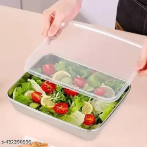 Steel Tray With Lid