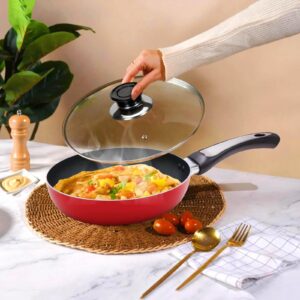 Non Stick Pan with Glass Lid