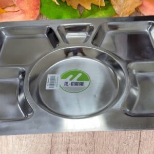 SS Mess Tray 6 Compartment