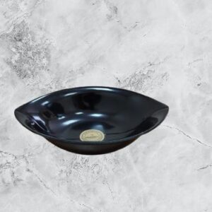Melamine Leaf Oval Bowl 8"
