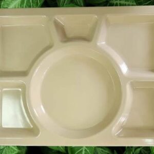 Melamine Mess Tray Brown
