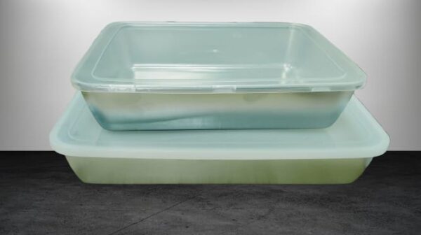Steel Tray With Lid