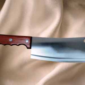 SS Chopping Knife Wooden Handle