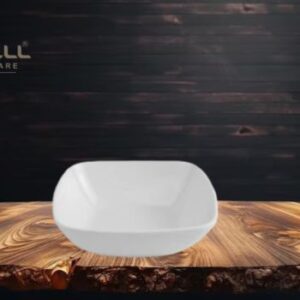 Square Sauce Bowl - Large 3.75" White