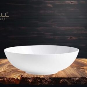Round Open Serving Bowl - Medium 7.5" White